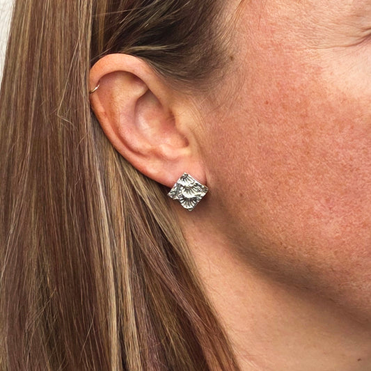 Tidal Traces Square Studs