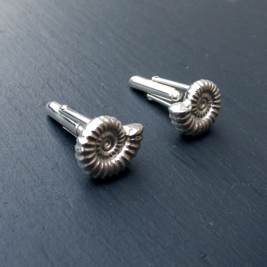 Cast Ammonite Cufflinks