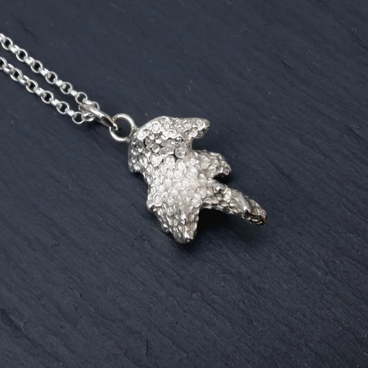 Large Coral - Silver