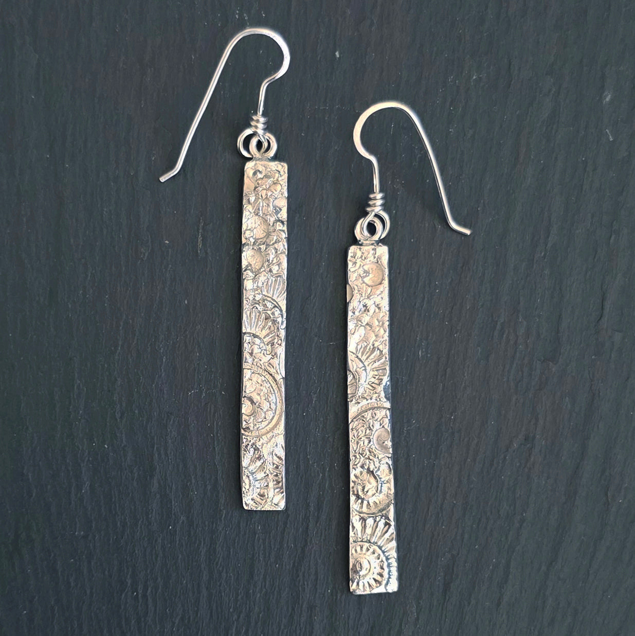 Tidal Traces Long Dangly Earrings
