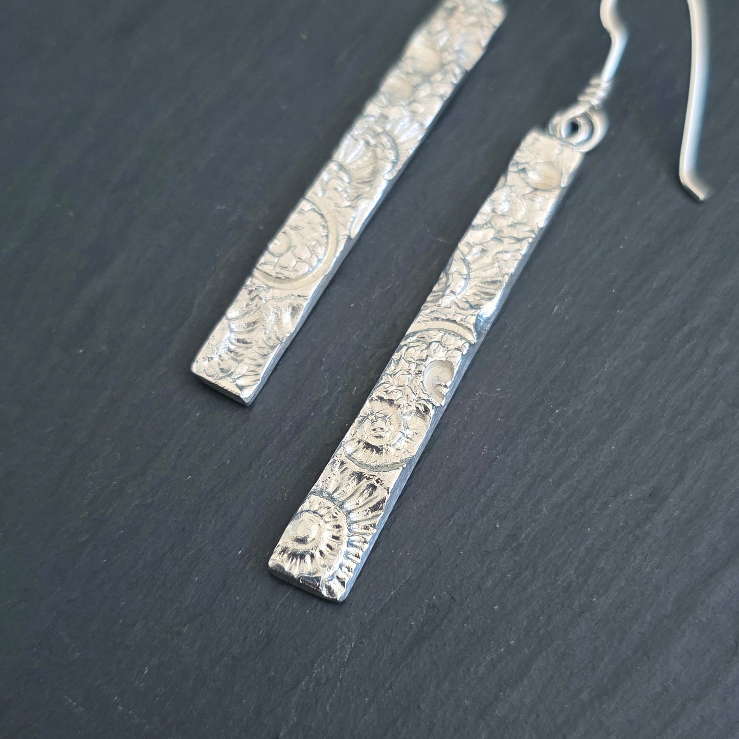 Tidal Traces Long Dangly Earrings