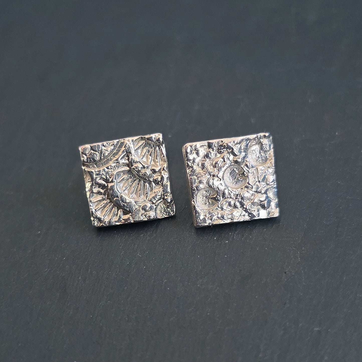 Tidal Traces Square Studs