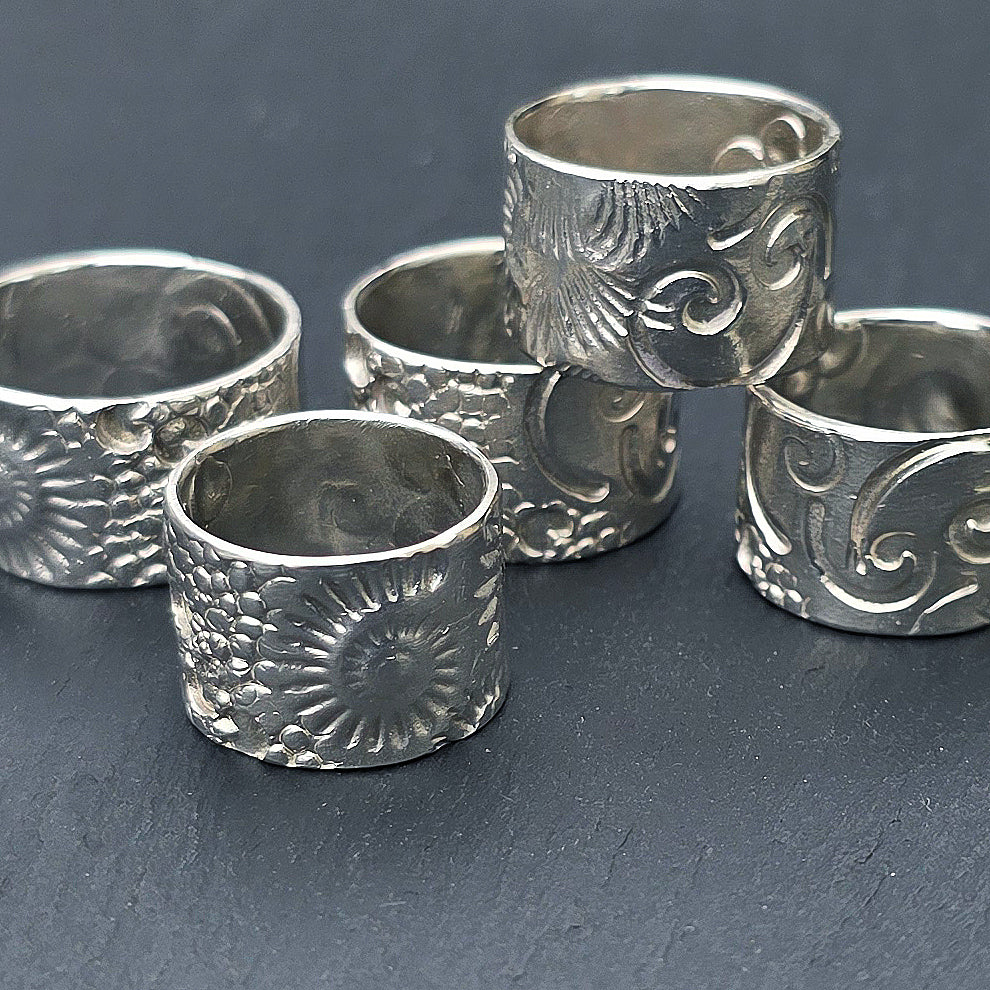 Tidal Traces ring