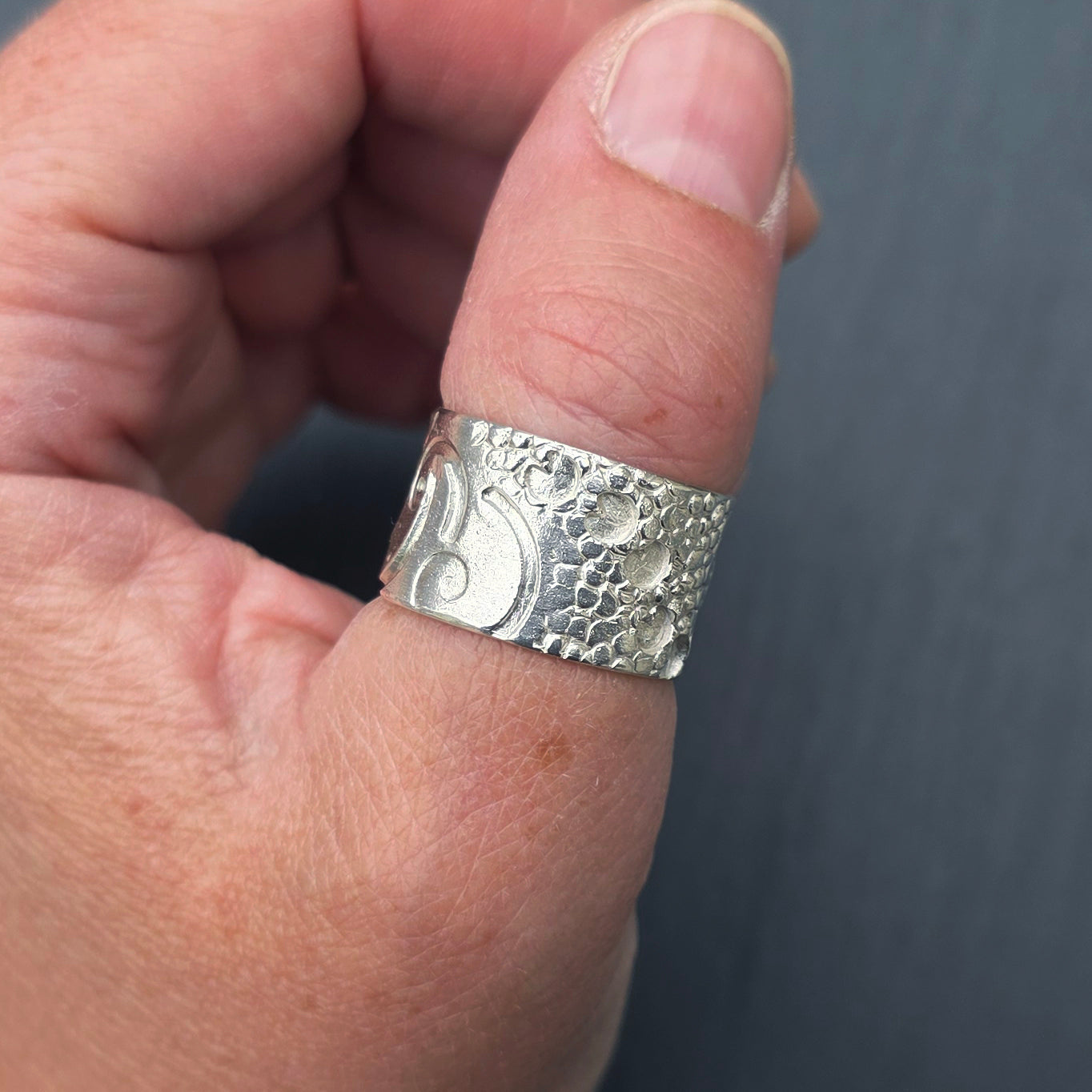 Tidal Traces ring