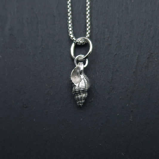 Whelk Shell - Silver