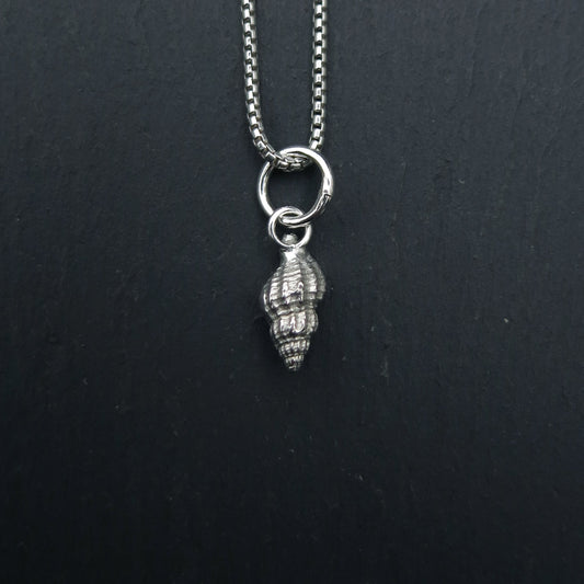 Whelk Shell - Silver