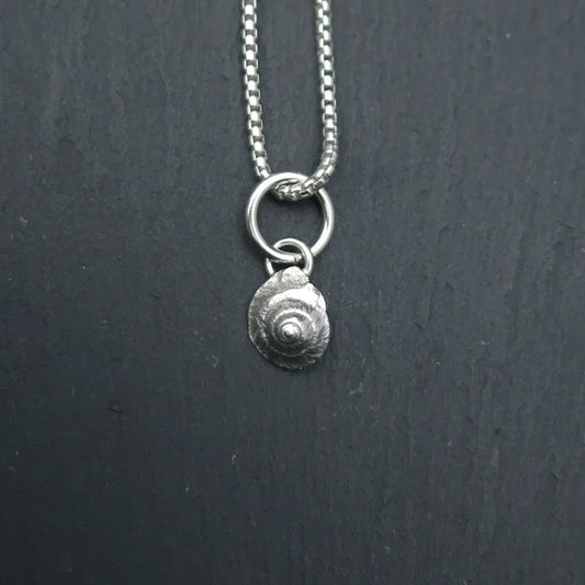 Winkle Shell Pendant - Silver