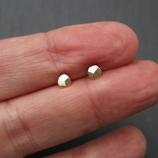 Blob Studs - Gold