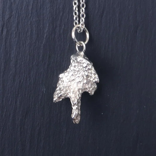 Large Coral - Silver