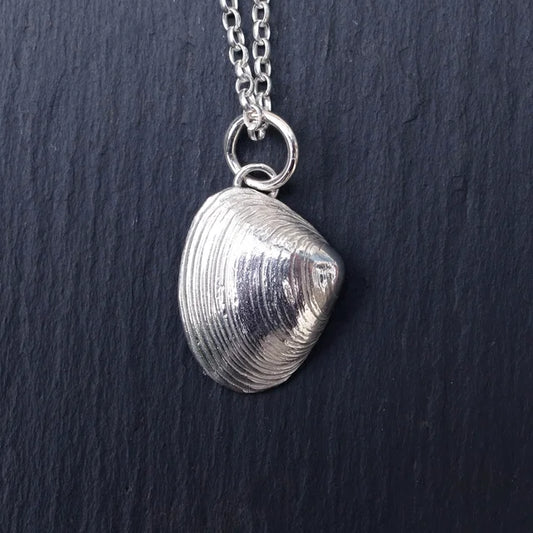 Clam Shell - Silver