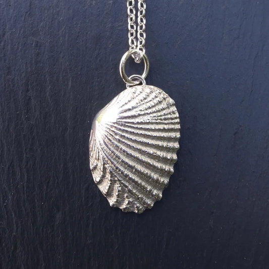 Ridged Shell - Silver